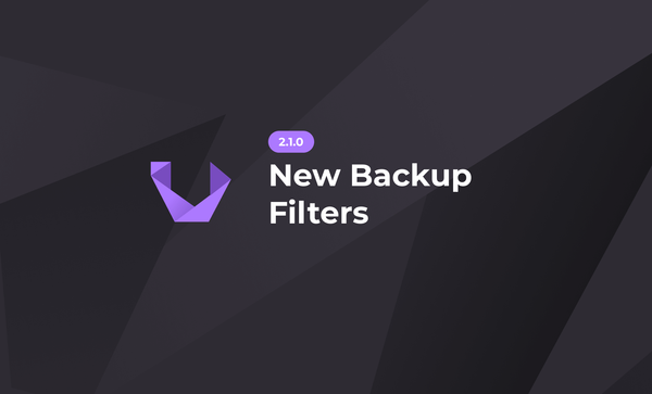 New Backup Filters Unimus