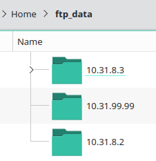 Example directory structure