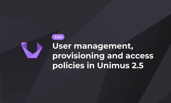 Improvements to user management, provisioning and access policies in Unimus 2.5